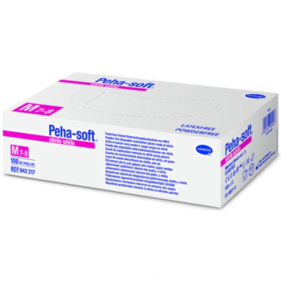 Peha-soft nitrile white, groß, 200 St.