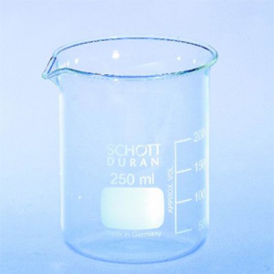 Becherglas, nied. Form, 250 ml