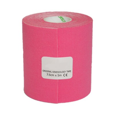 Kinesiologisches Tape XL, 7,5 cm x 5 m, pink