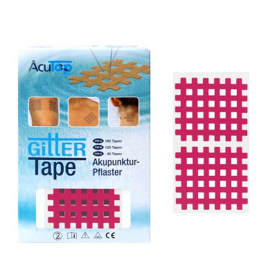 AcuTop Gitter Tape, Typ C, pink, 40 Stück