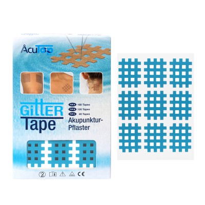 AcuTop Gitter Tape, Typ A, blau 180 Stück