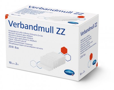 Verbandmull ZZ 5 m, 10 cm breit