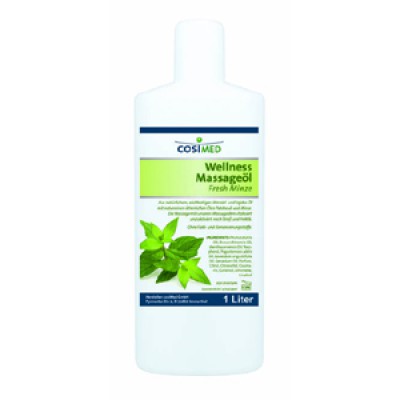 cosiMed Wellness Massageöl 1 Ltr., Fresh-Minze