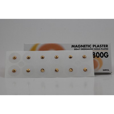 Magnetpflaster Accu-Band, 800 Gauß, 24 Stück, GOLD