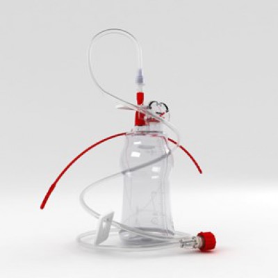 methatec Aderlassflasche, steril, 450 ml