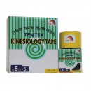 Kinesiologisches Tape, 5 cm x 5 m, gelb