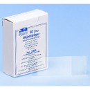 Objektträger 76 x 26 mm unbekantet,1,0mm, 50 Stück Mattstreifen