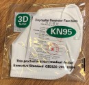 KN95=FFP2 Atemschutzmaske,1Stck